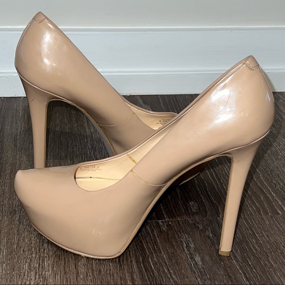Jessica Simpson Jasmint Nude Pumps